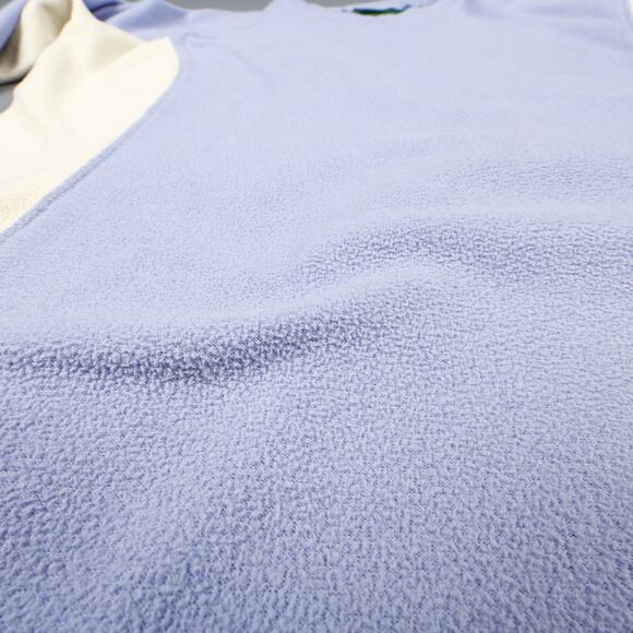 LL Bean Womens Medium-Reg V-Neck Fleece Pullover Sweater OAKV1 - Picture 6 of 9